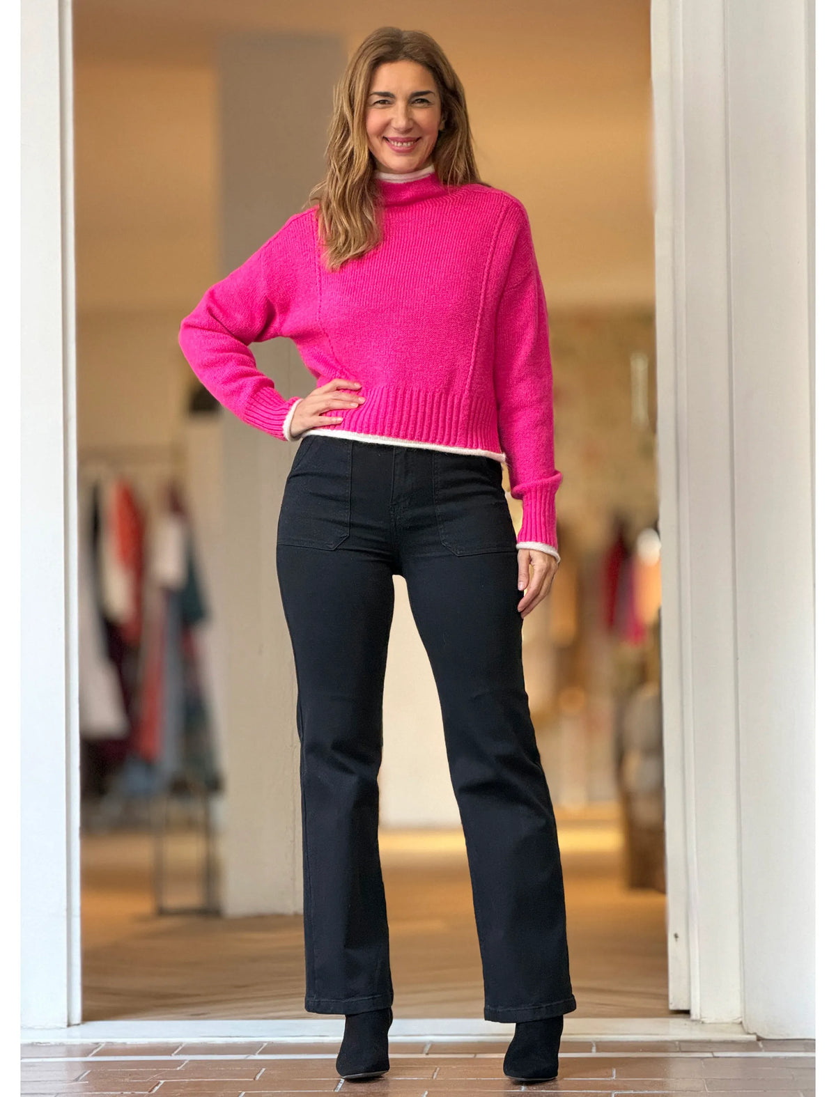 Jersey fucsia alegre