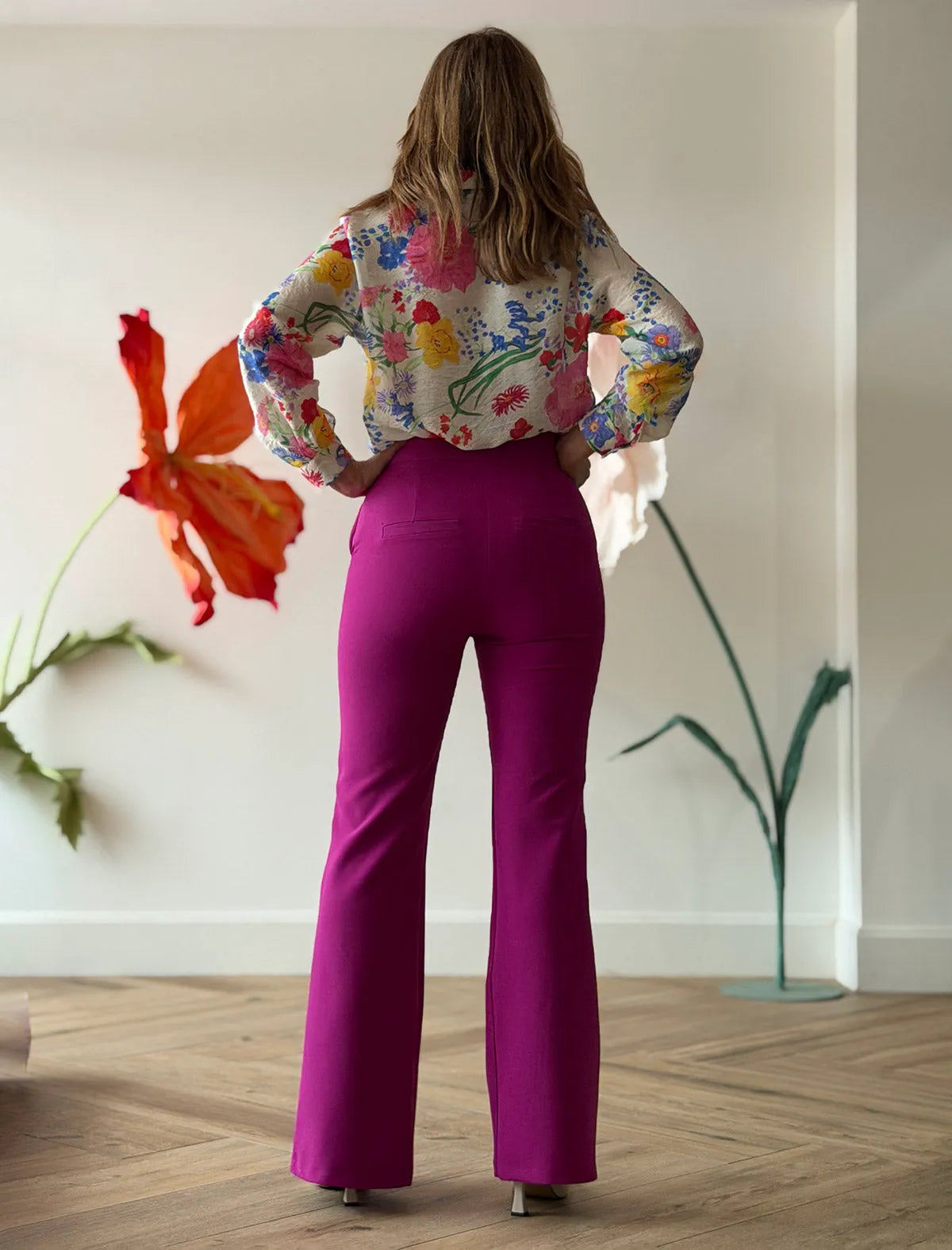 Pantalón más que ideal buganvilla
