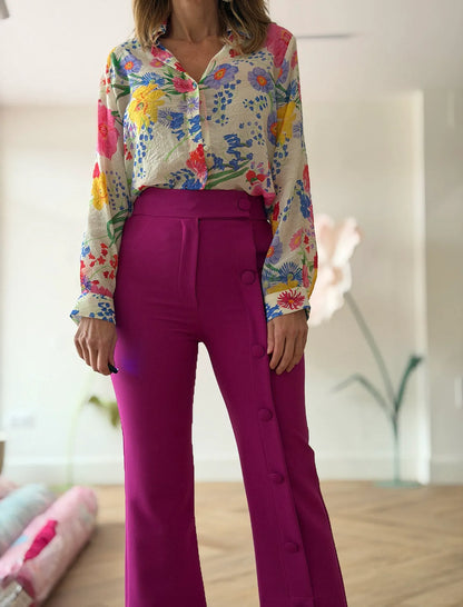 Pantalón más que ideal buganvilla