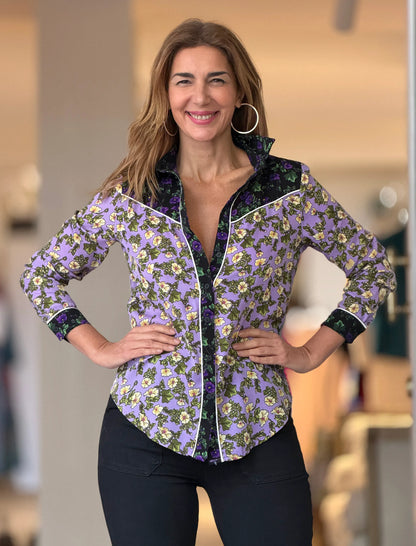Camisa de flores