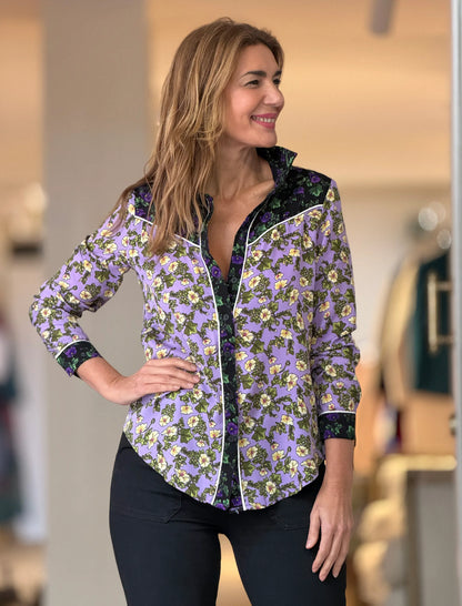 Camisa de flores