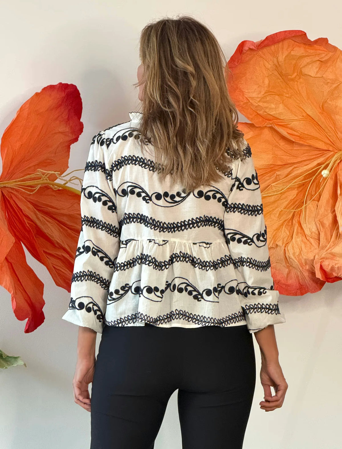 Camisa bordada Menorca