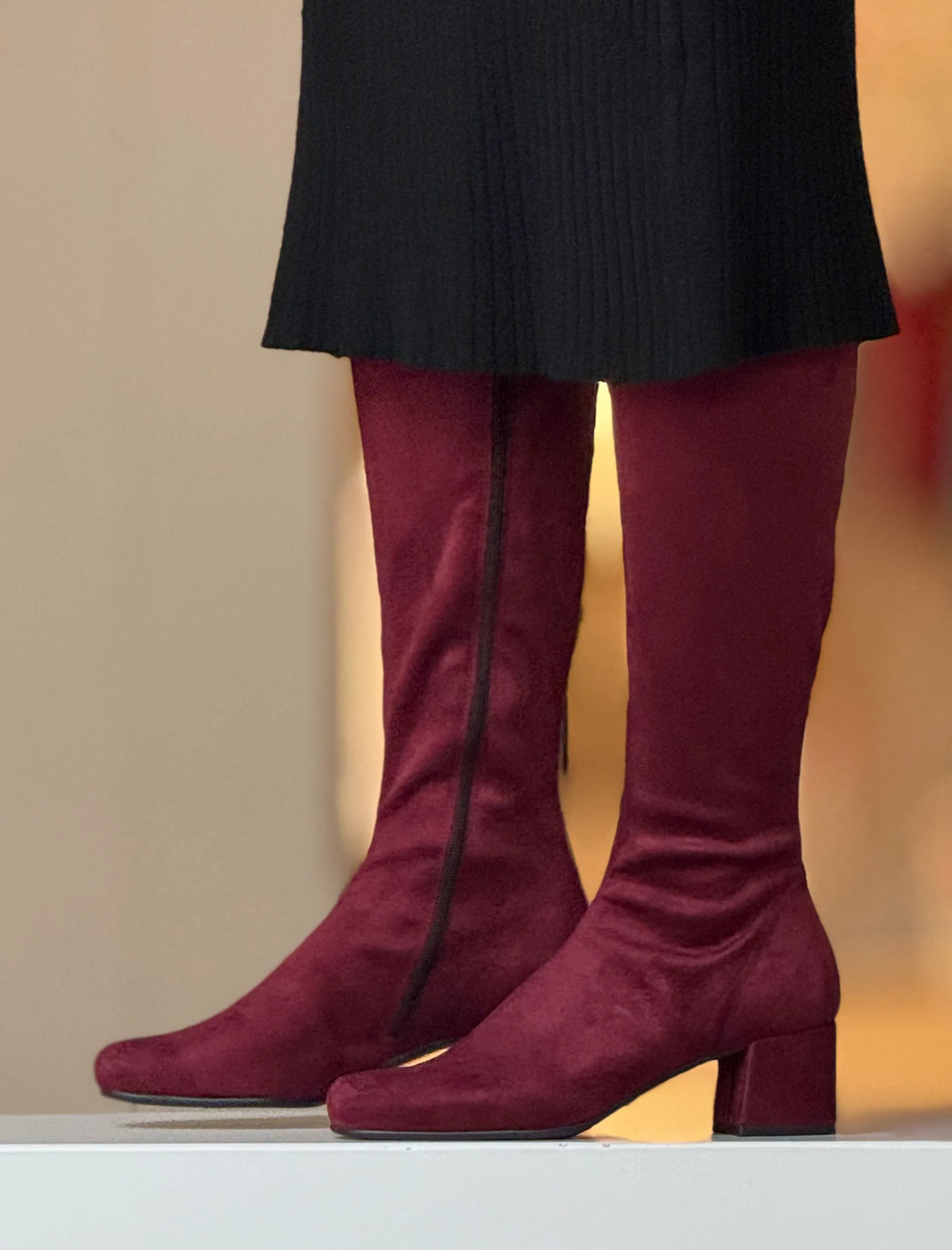 Bota Alicia burdeos