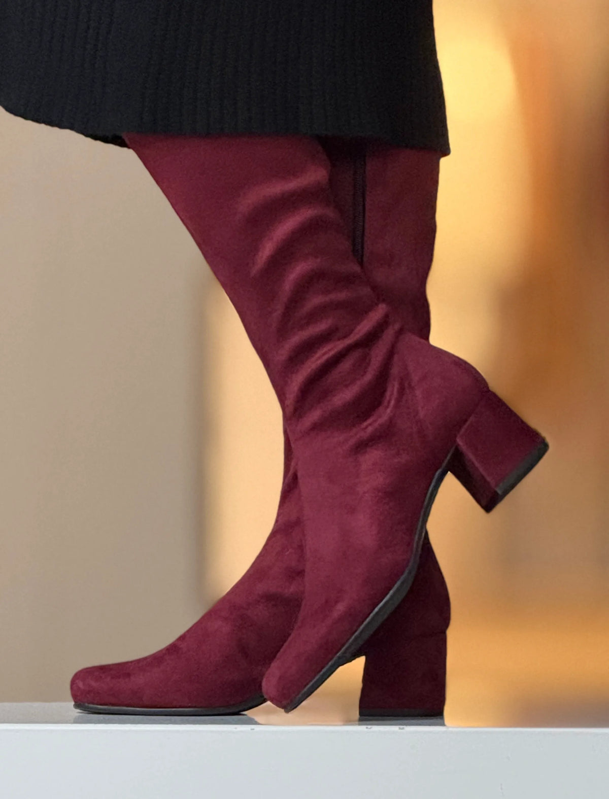 Bota Alicia burdeos