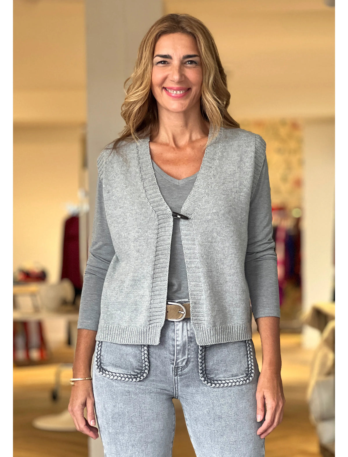 Camiseta para todo gris
