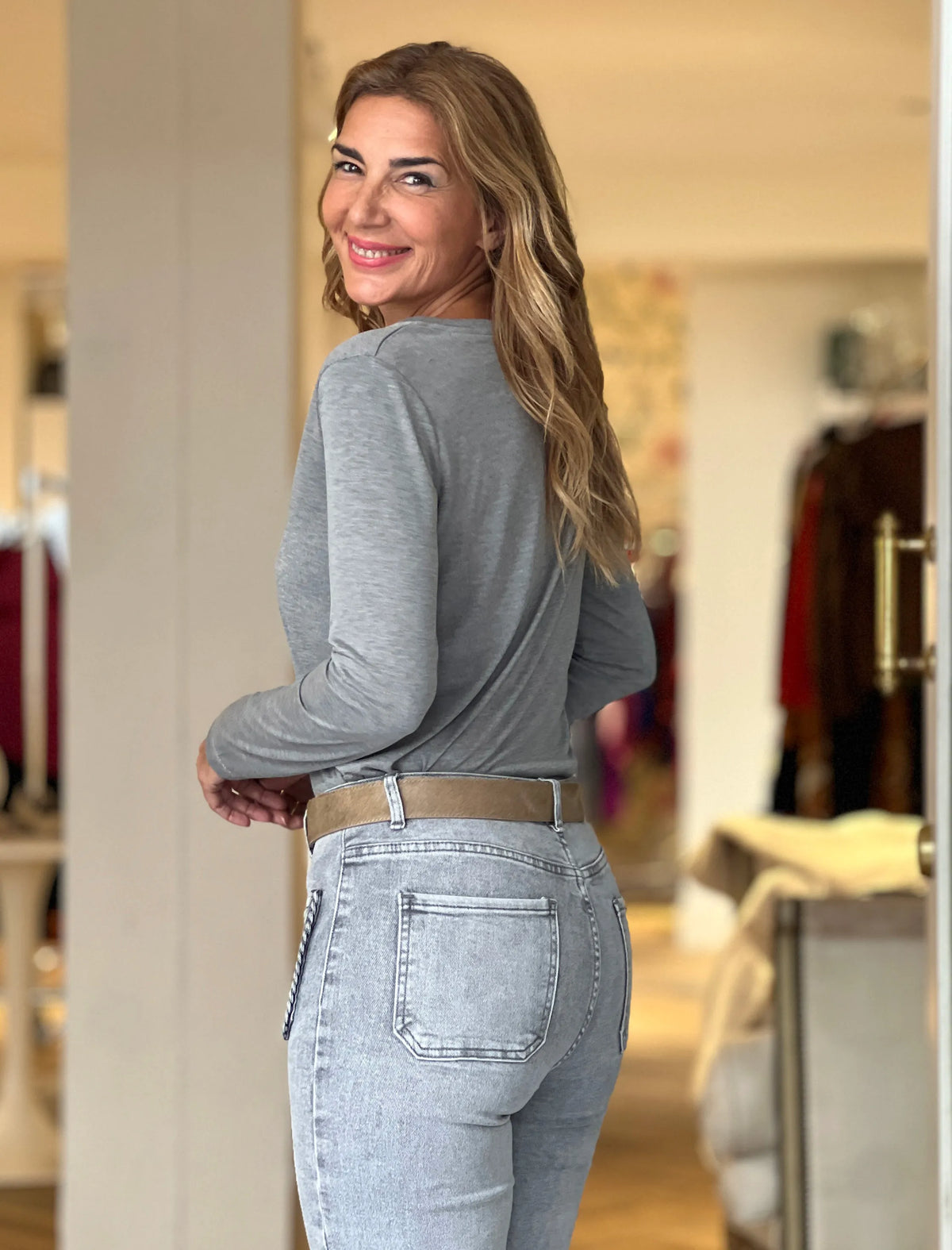 Camiseta para todo gris