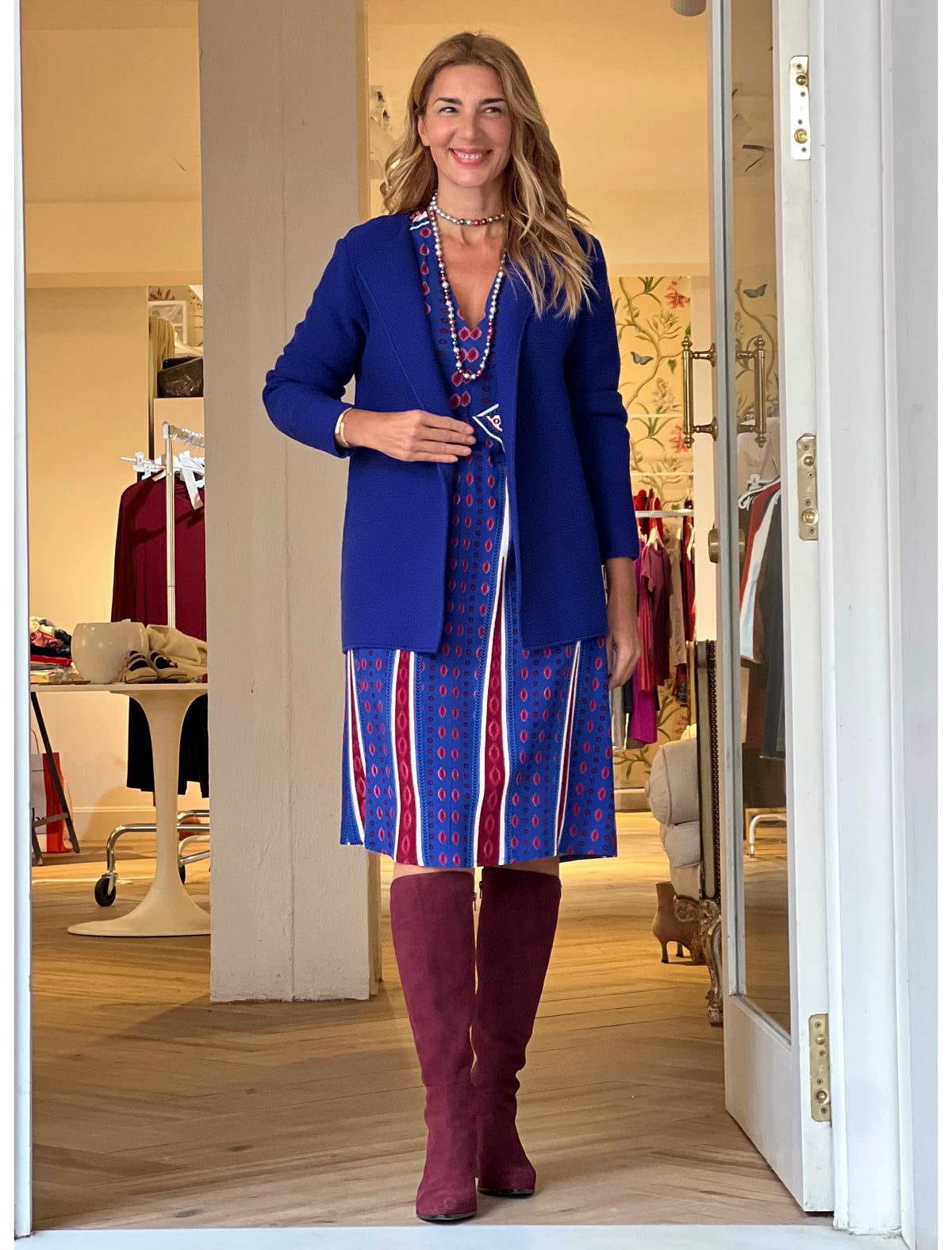 Vestido liberty chic