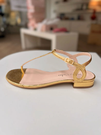 SANDALIA IMPRESCINDIBLE CHIC ORO