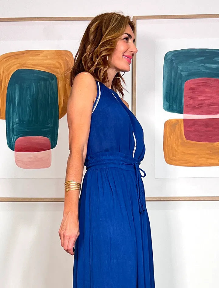 TOP MUY BONITO AZUL