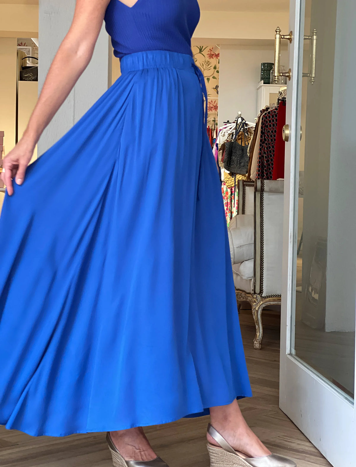 Falda Atmosphere azul
