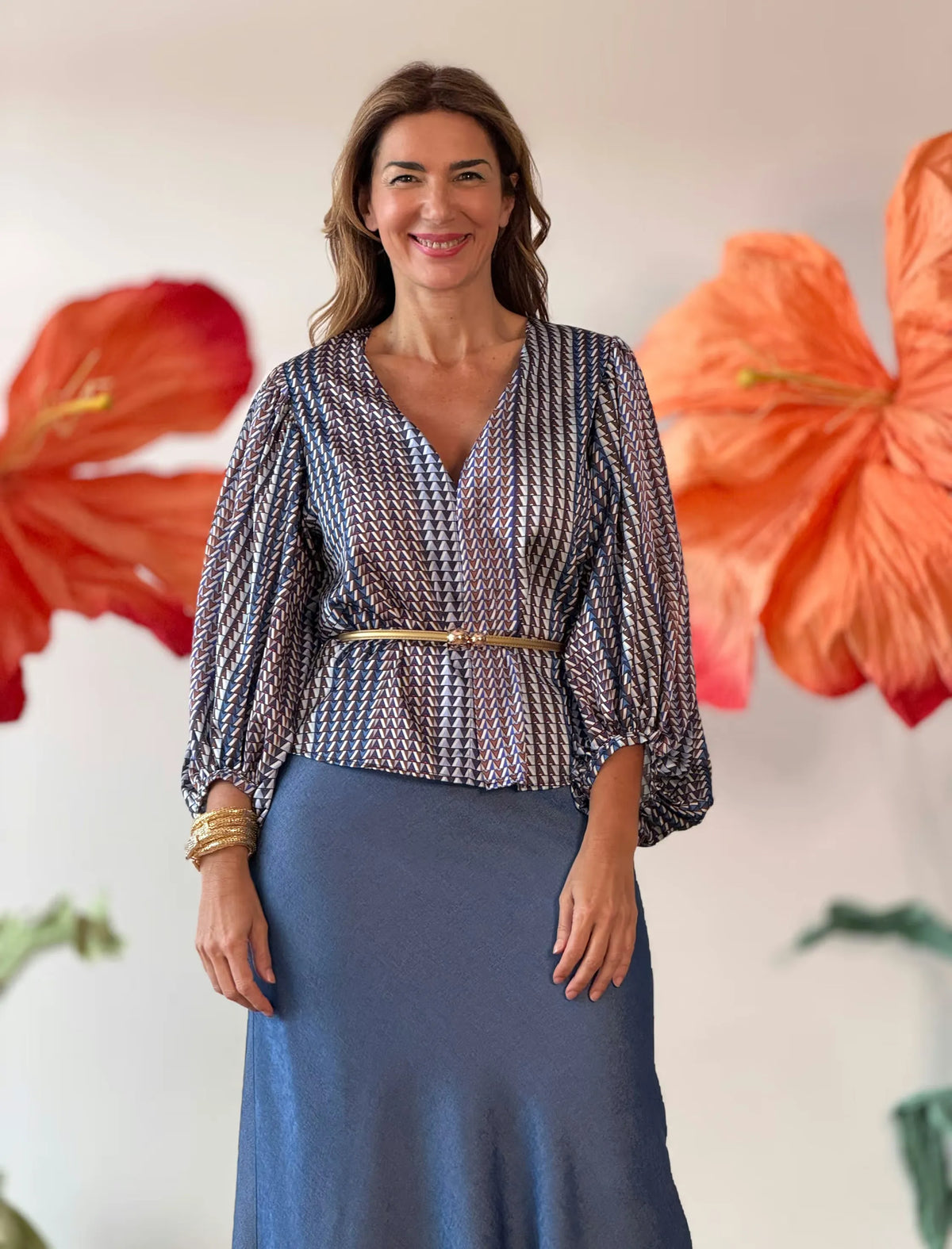 Falda Evasé Jeans