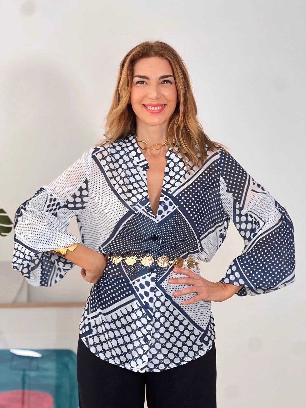 Camisa de lunares ideal