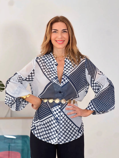 Camisa de lunares ideal