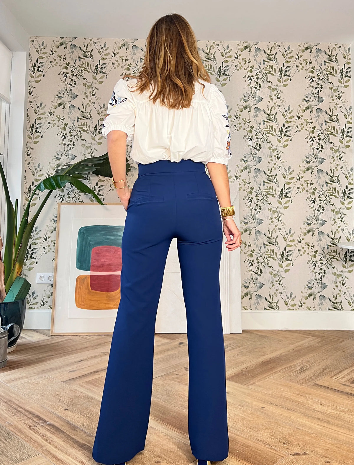 Pantalón más que ideal azul
