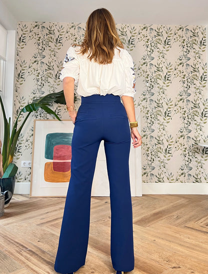 Pantalón más que ideal azul