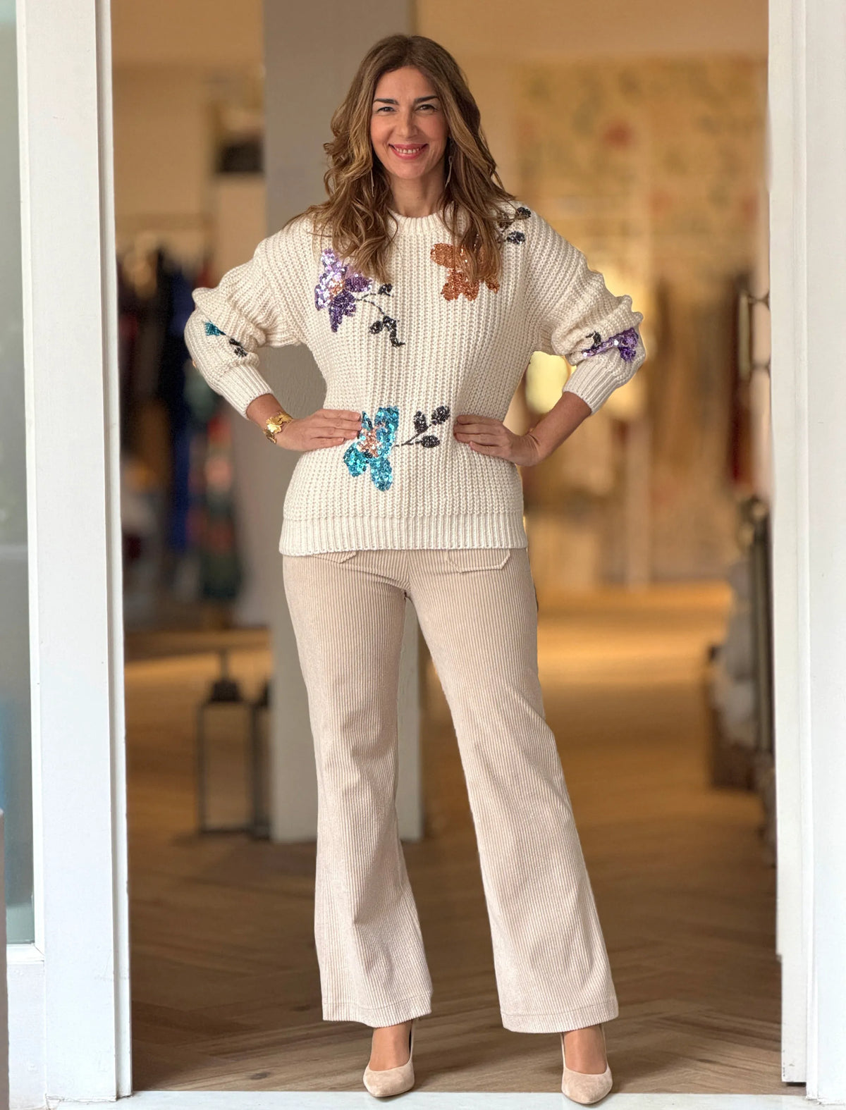 Jersey floral