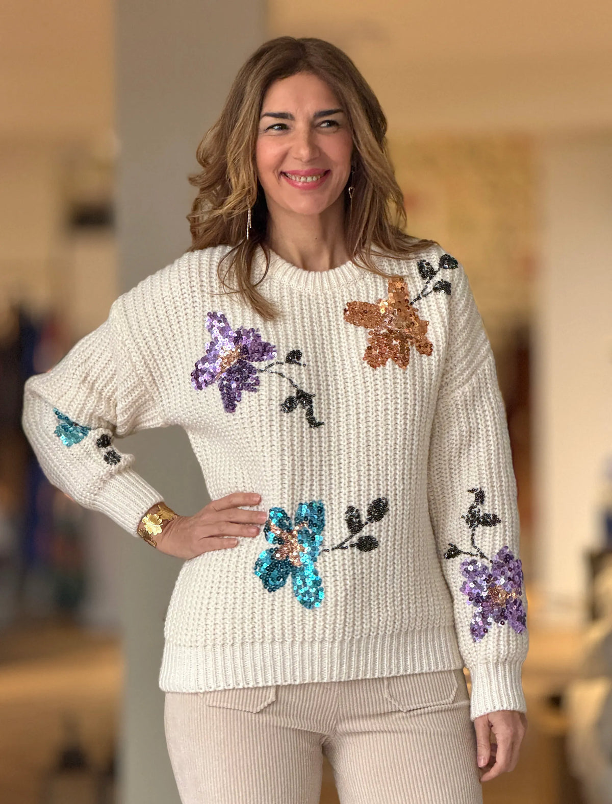 Jersey floral
