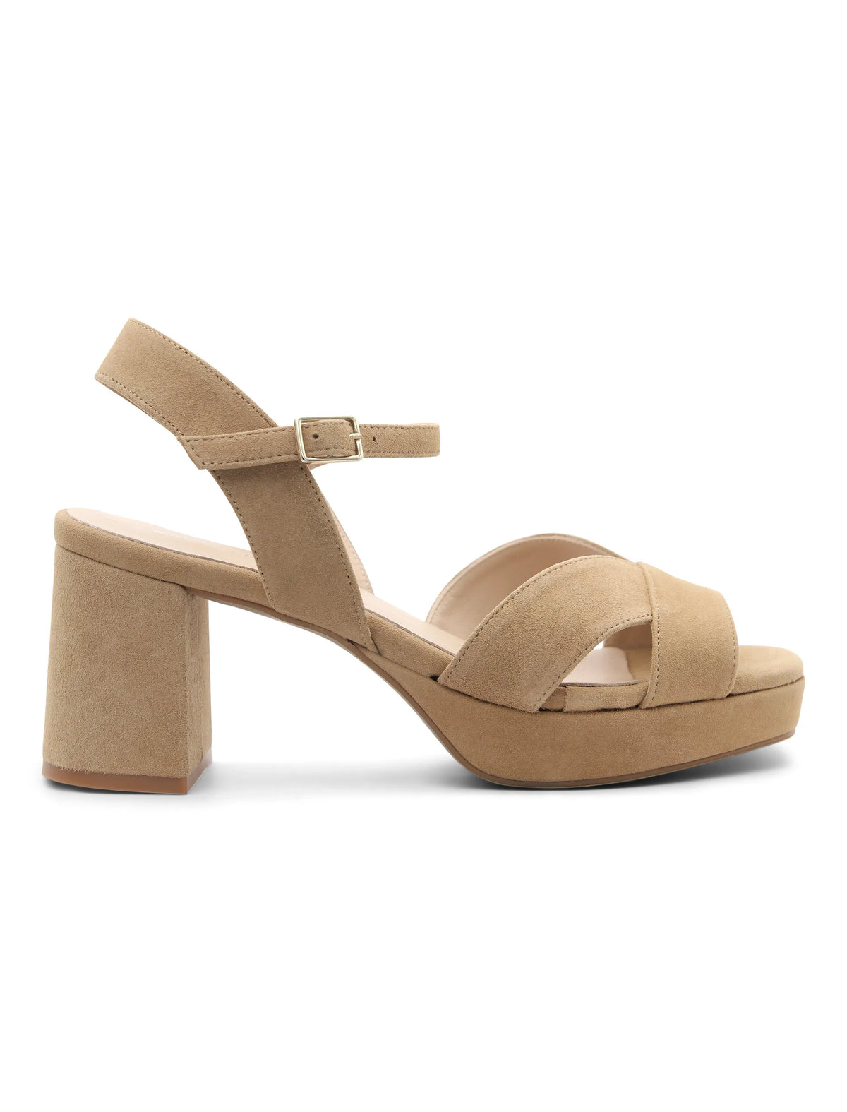 Sandalia Muy Suave Camel