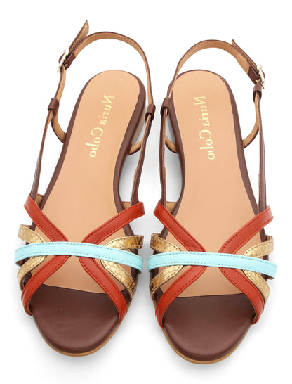 Sandalia plana ideal