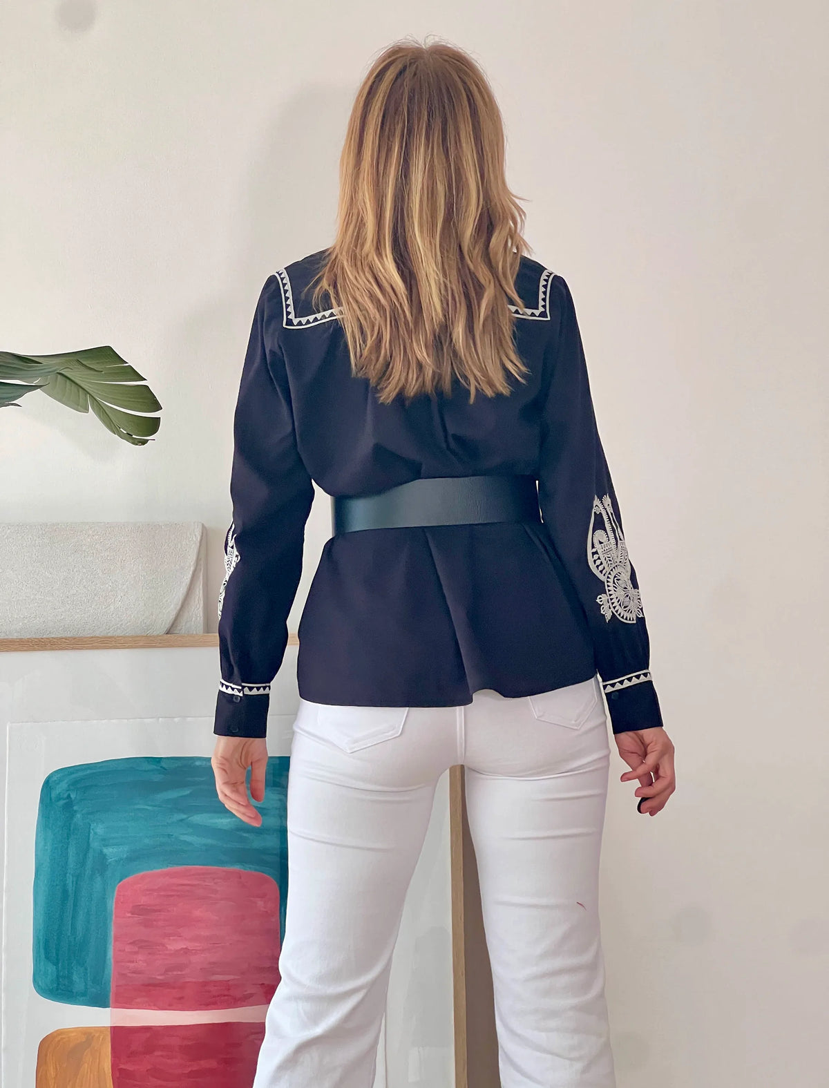 Camisa Alberta chic