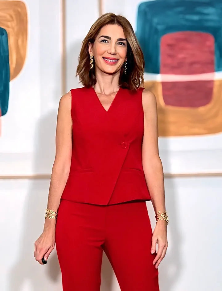 Chaleco Chic Rojo