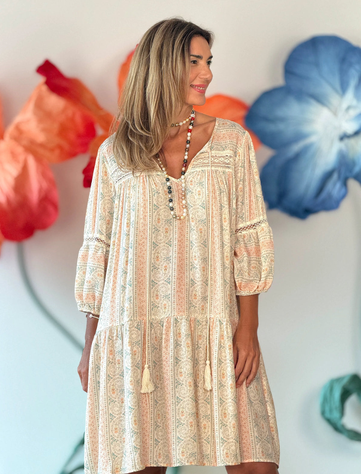 Vestido fluido boho Amelie