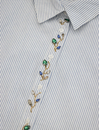 Camisa de rayas Costura Chic