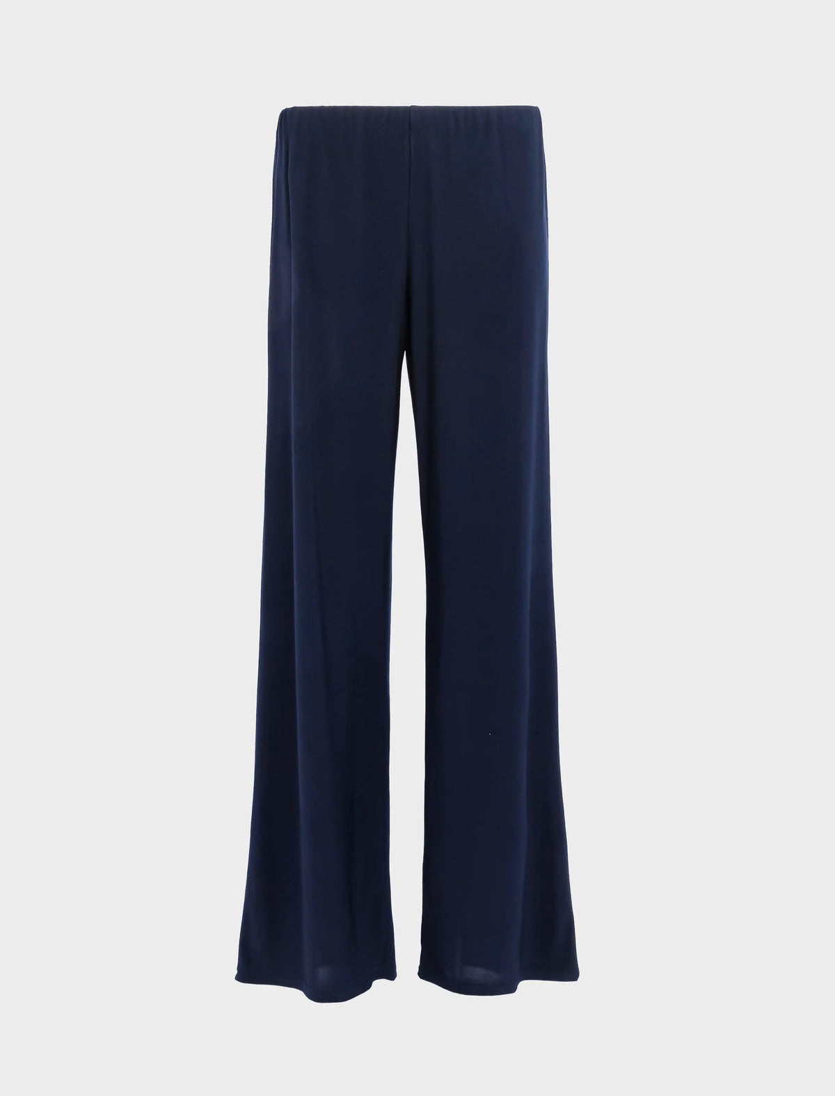 Pantalón punto azul marino soft favorecedor