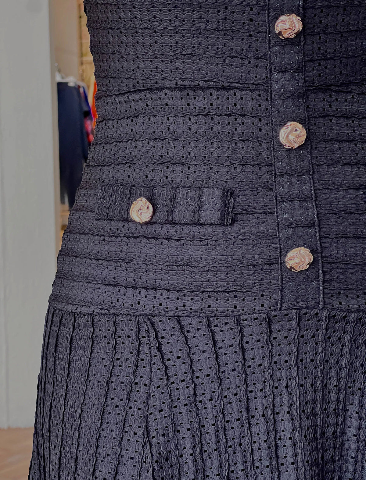 Vestido muy chic Coco negro